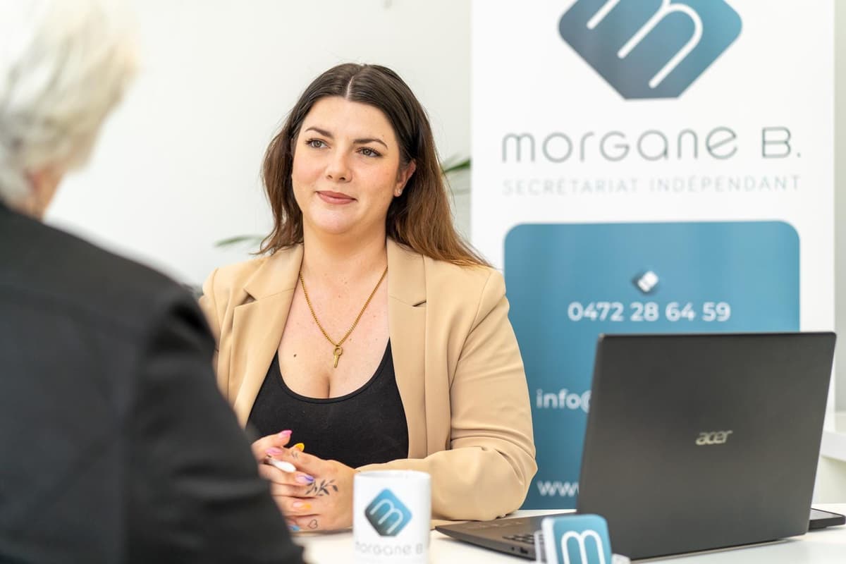 Morgane B. en rendez-vous commercial