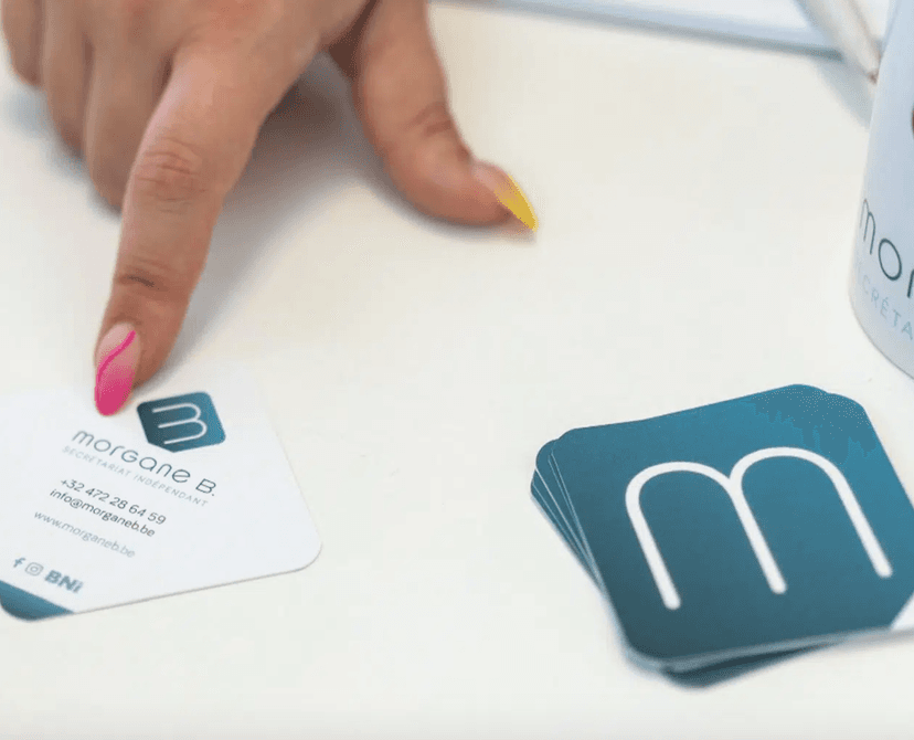 Cartes de visite Morgane B.