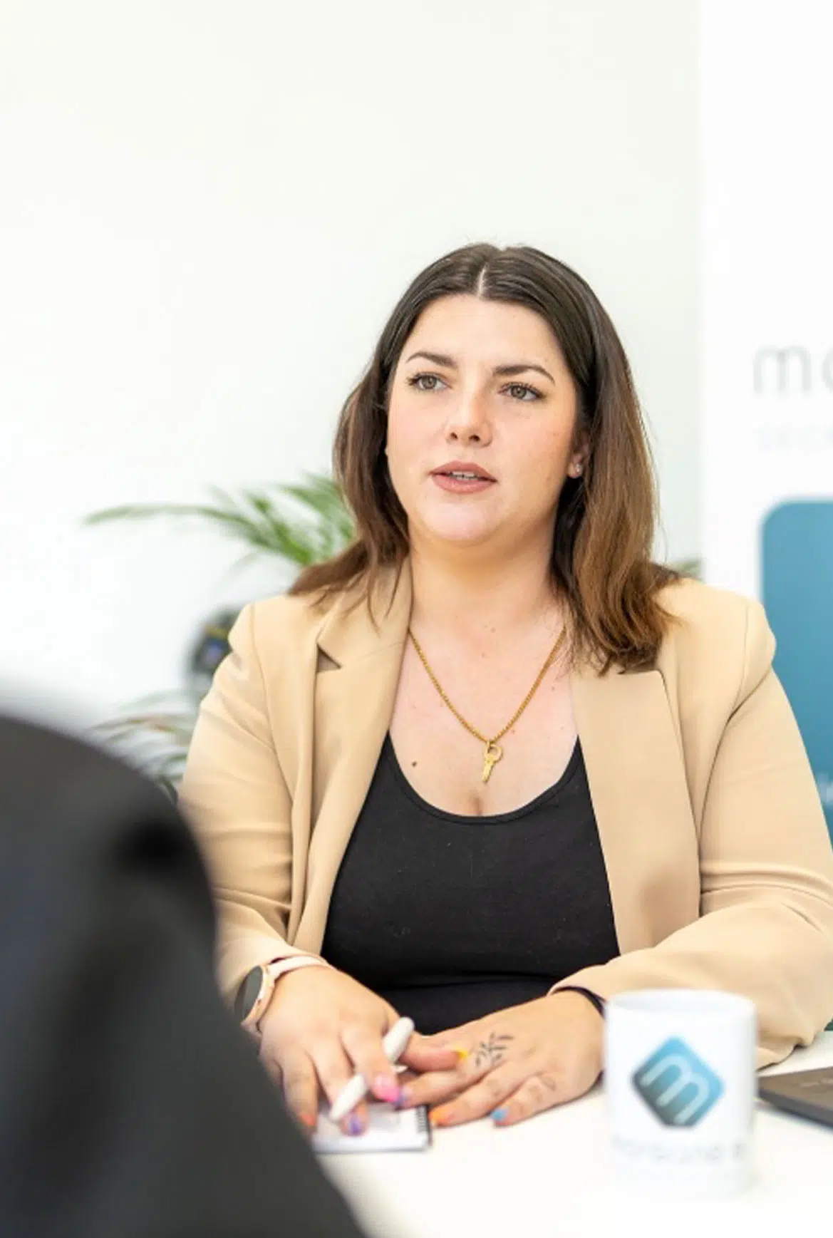Morgane B. en entreprise